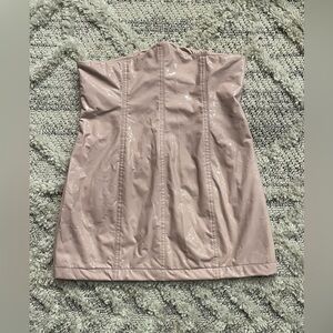 AKIRA HIGH WAISTED PATENT FAUX LEATHER MINI SKIRT NWOT